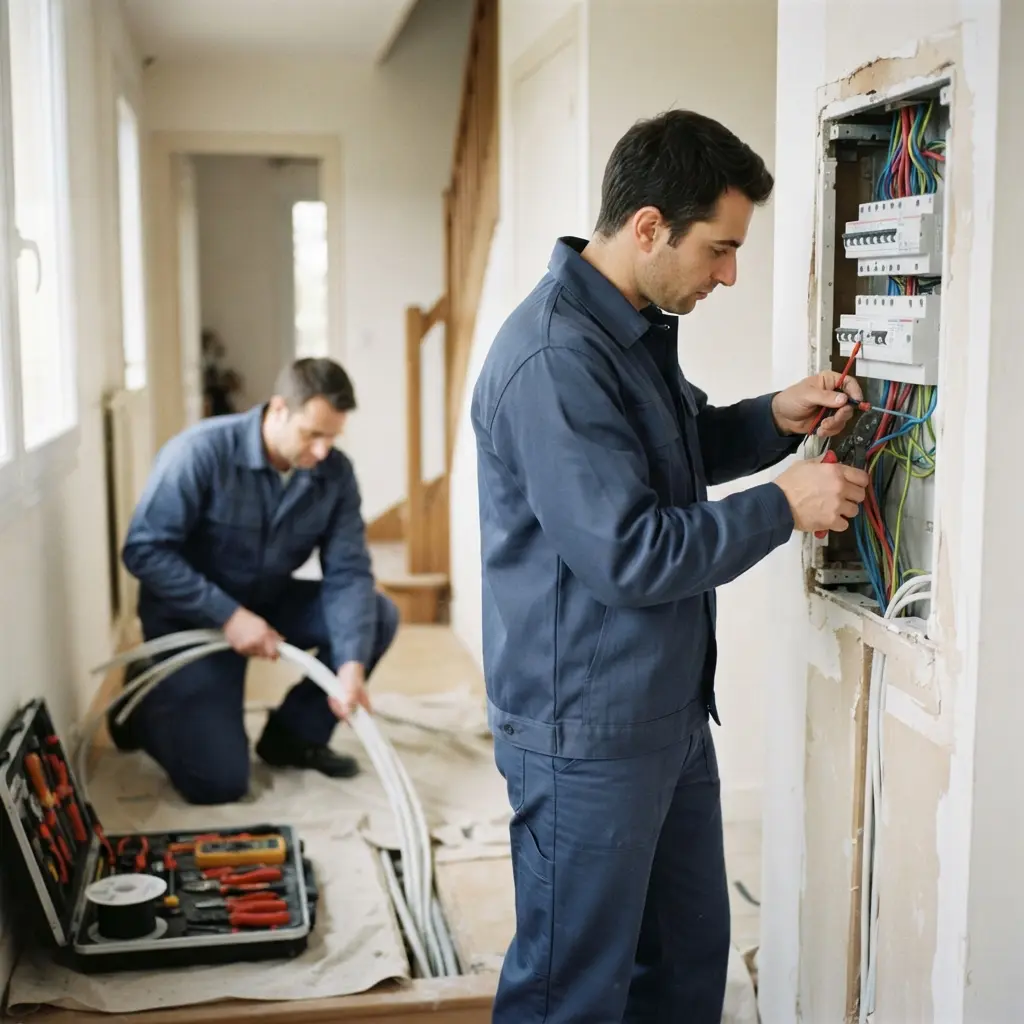 Rénovation électrique Fleury-Mérogis (91700)