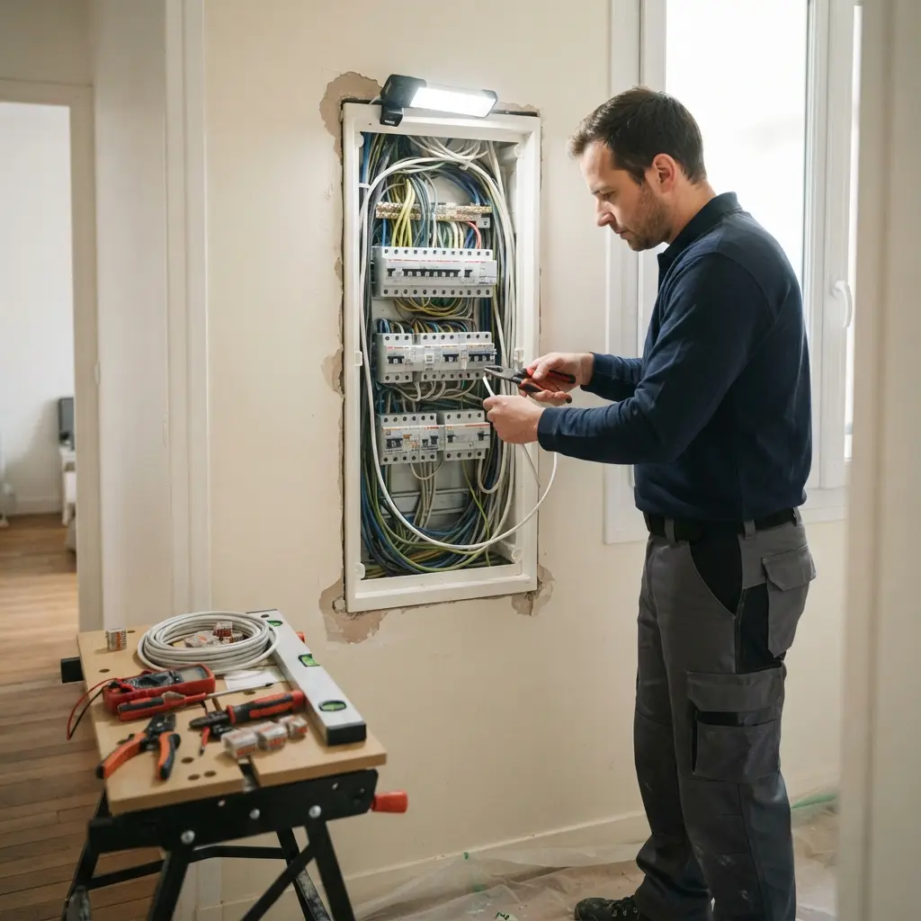 Comment se déroule la rénovation électrique à Clamart ?