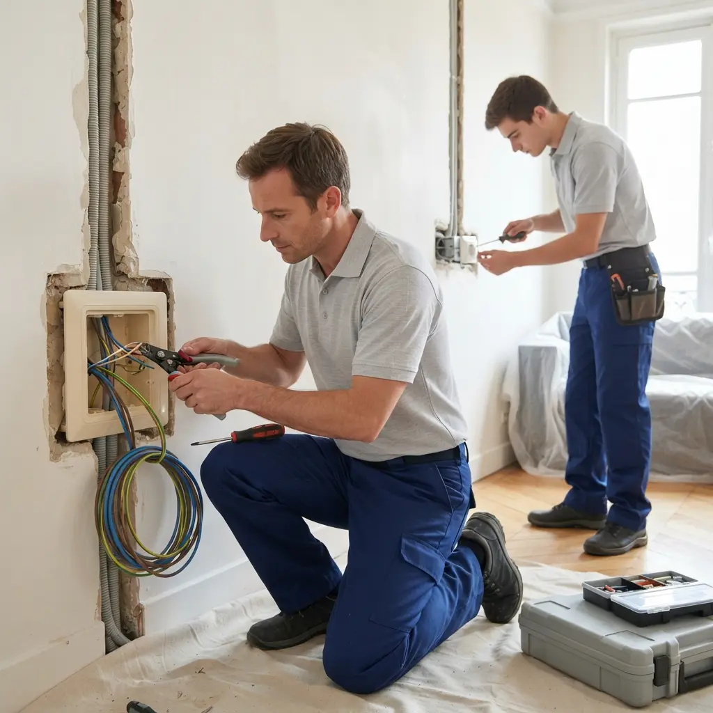Comment se déroule l’intervention de rénovation électrique à Sèvres ?