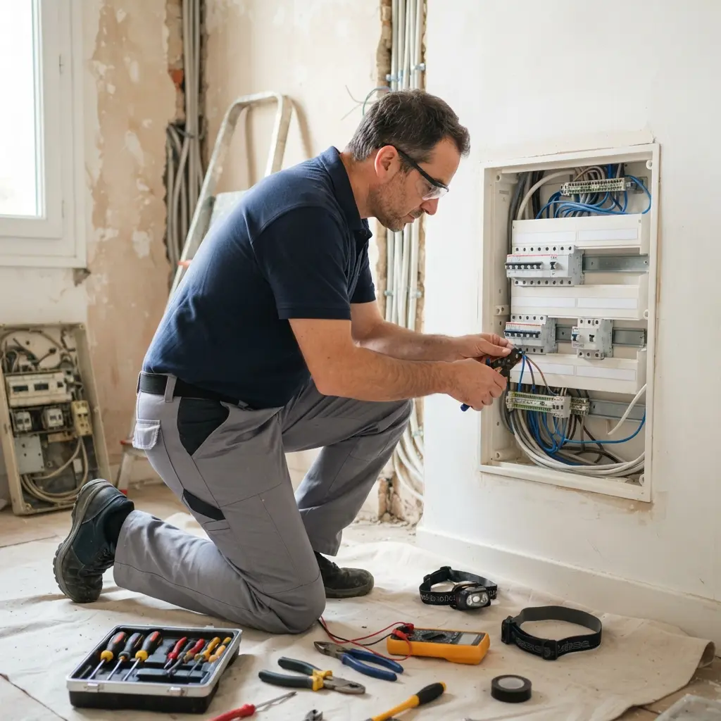 Comment se déroule la rénovation électrique à Puteaux ?
