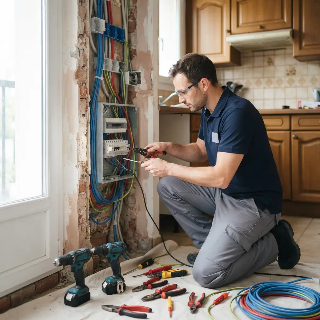 Notre méthode pour une rénovation électrique complète à Villemomble