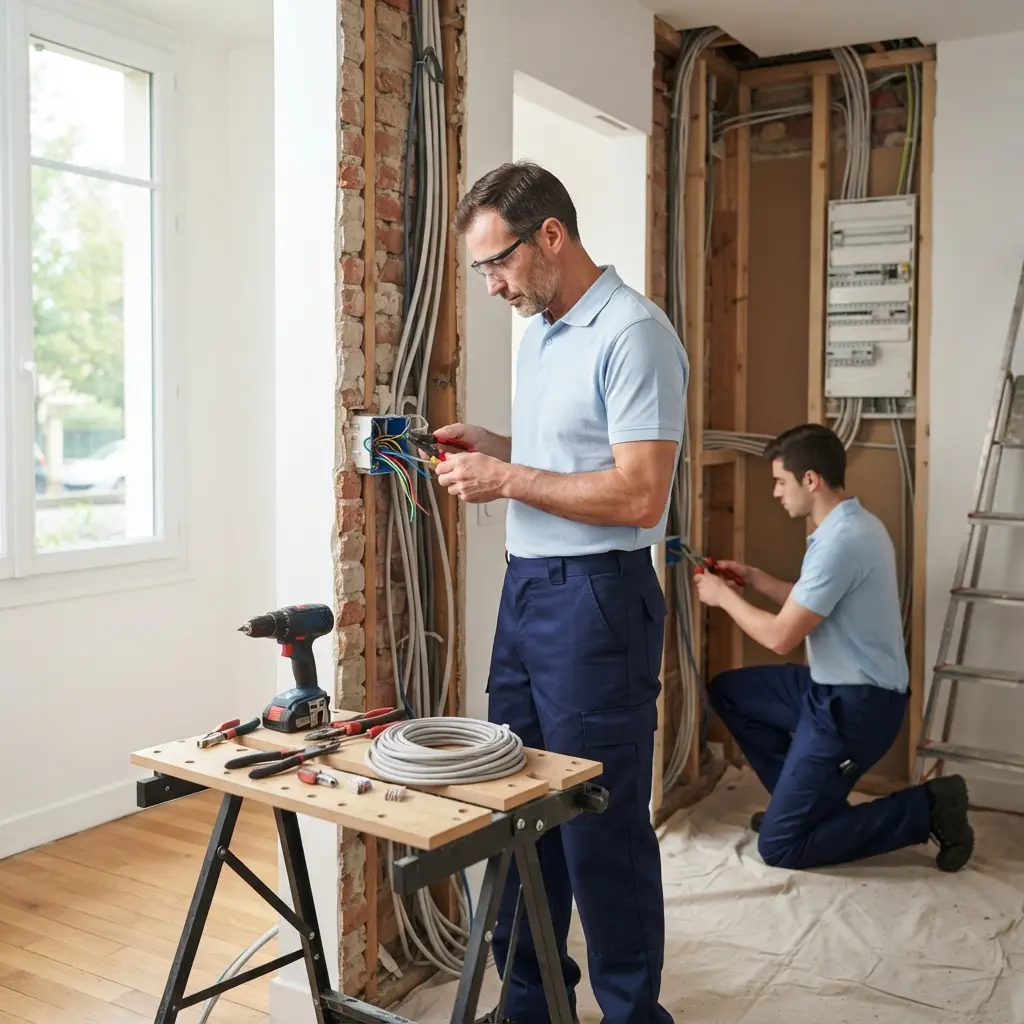 En toute sérénité, votre rénovation électrique commence ici