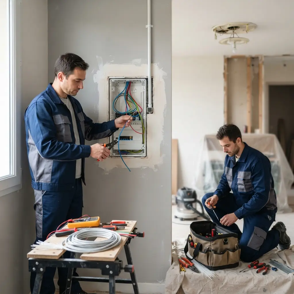 Comment se déroule la rénovation électrique à Neuilly-Plaisance ?