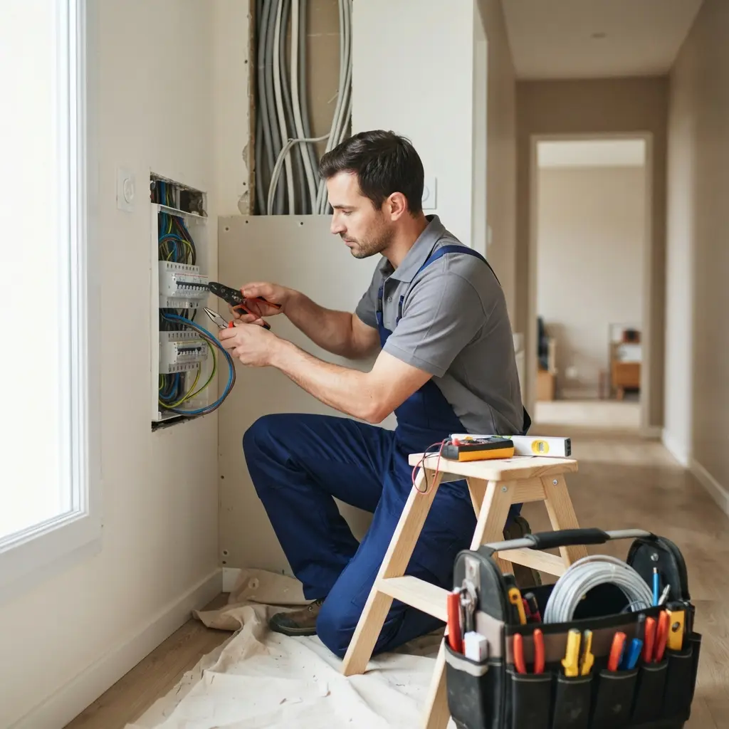 Notre approche technique pour la rénovation électrique à Vaujours