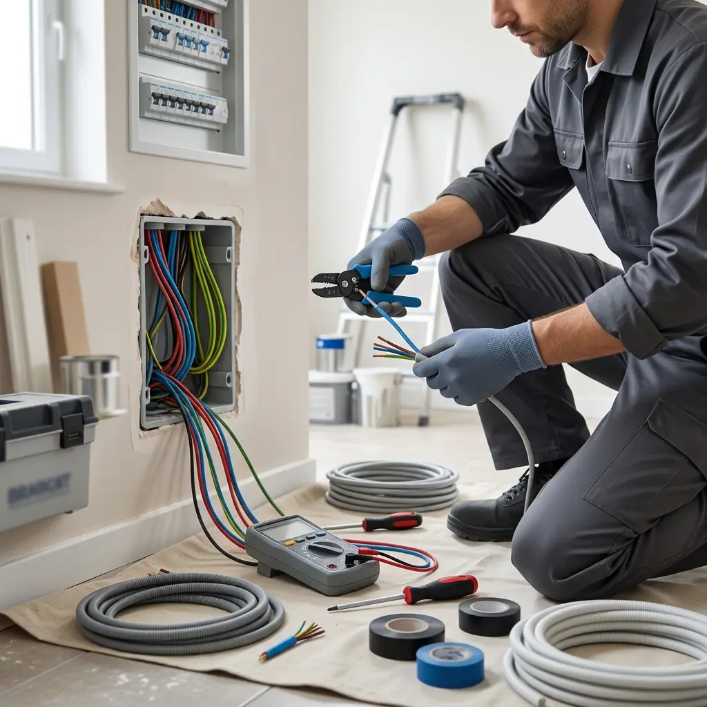 Comment nos techniciens remettent en état votre installation électrique
