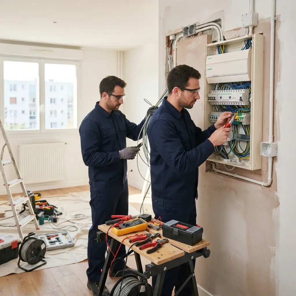Rénovation électrique Villetaneuse (93430)