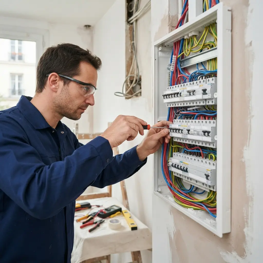 Comment se déroule la rénovation électrique à Île-Saint-Denis ?