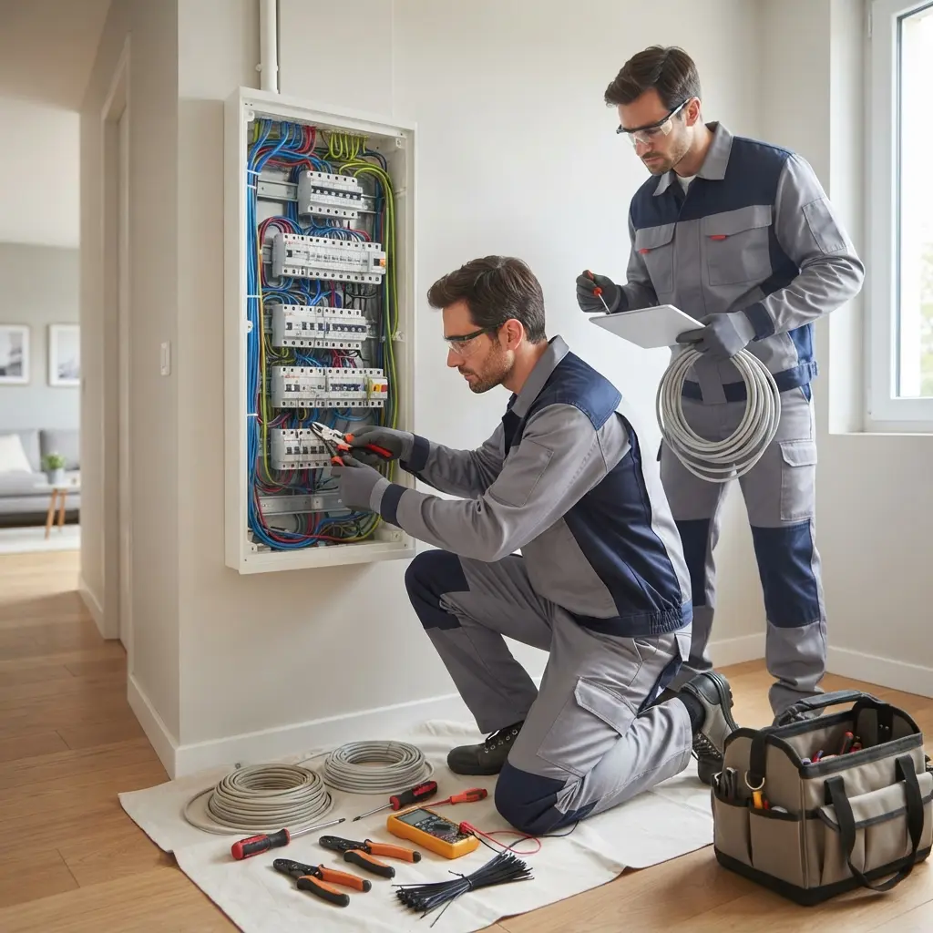 Rénovation électrique Île-Saint-Denis (93450)