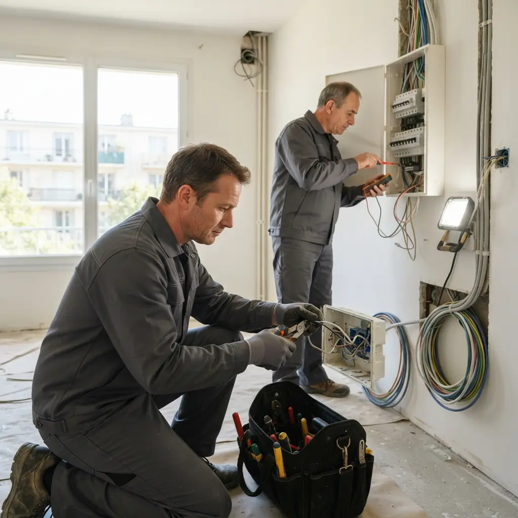 Une installation électrique fiable pour votre sérénité