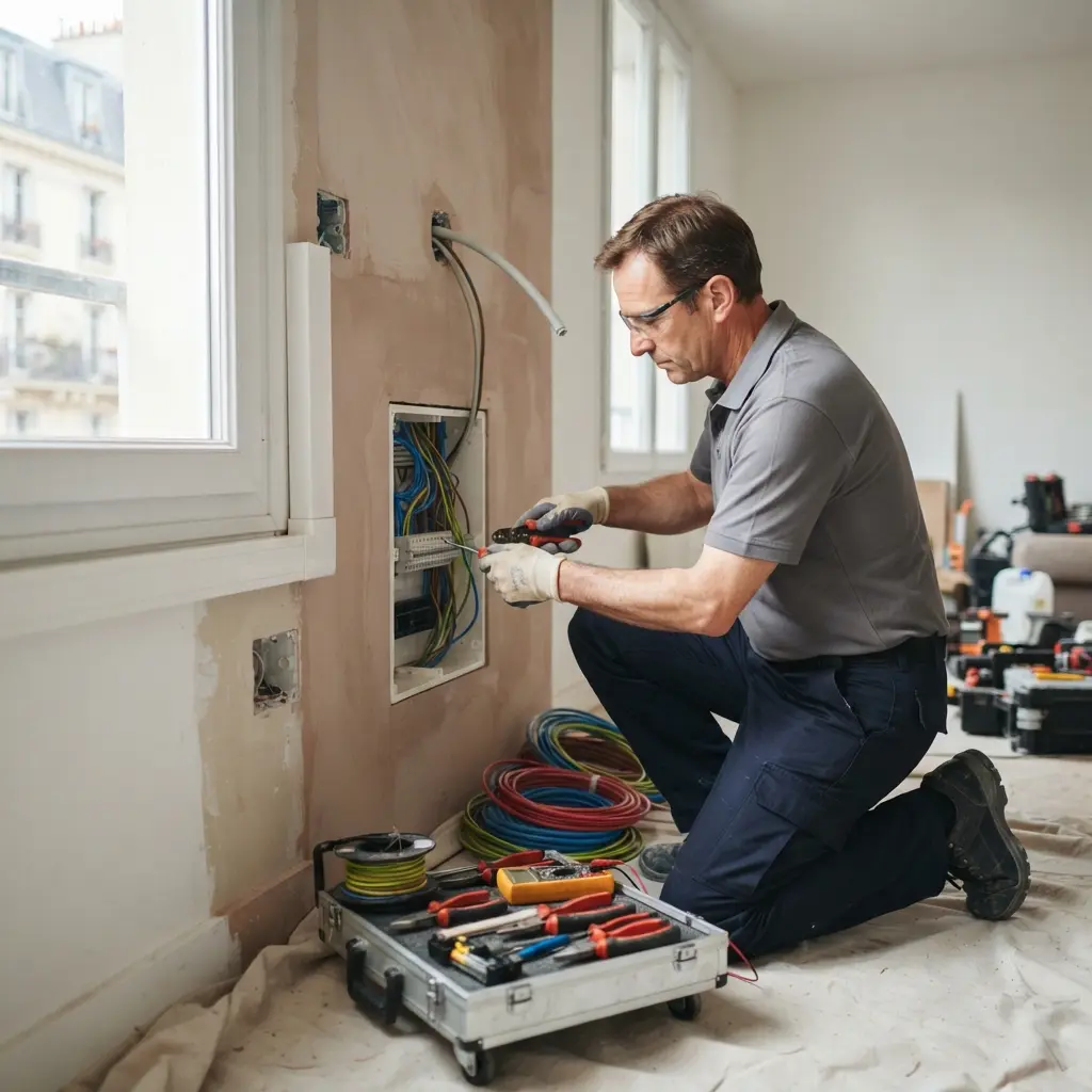 Comment se déroule la rénovation électrique à Ivry-sur-Seine ?