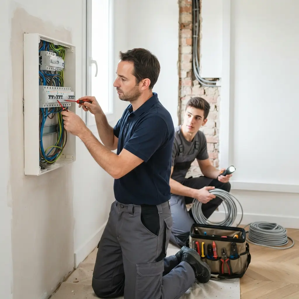 Comment se déroule l’intervention de rénovation électrique à Vincennes ?