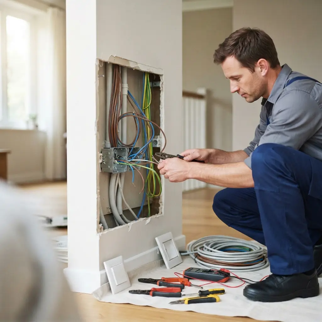 Comment se déroule la rénovation électrique à Saint-Maurice ?