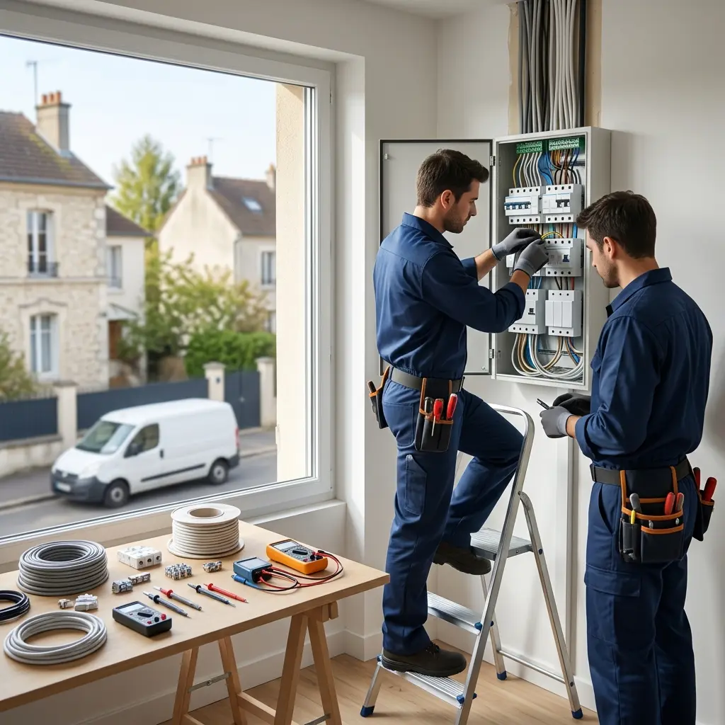 Comment se déroule l'intervention au Plessis-Trévise ?