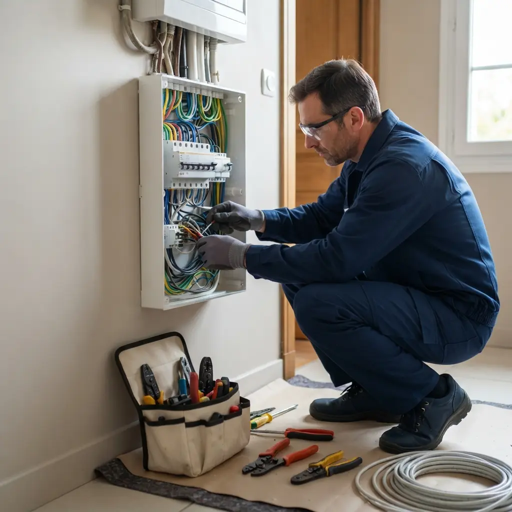 Rénovation électrique Marolles-en-Brie (94440)