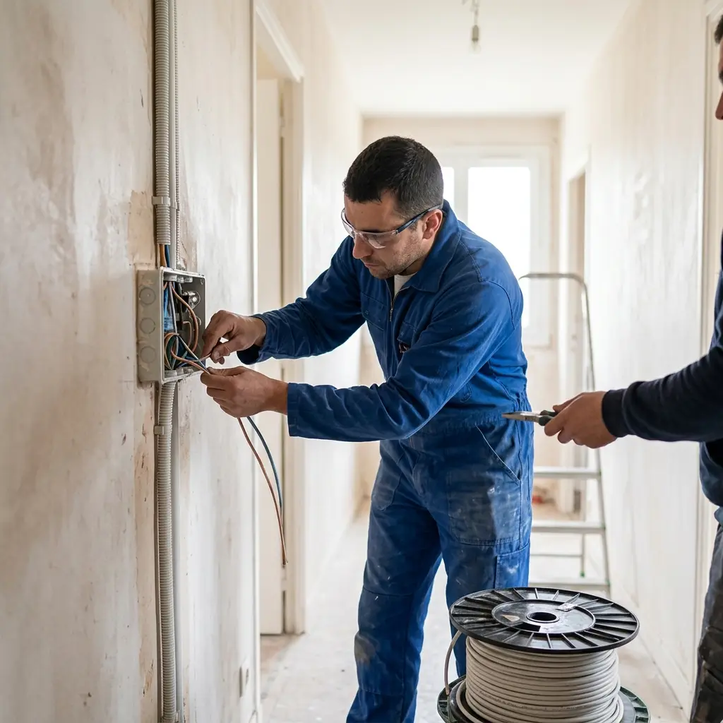 Comment se déroule la rénovation électrique à Champigny-sur-Marne ?