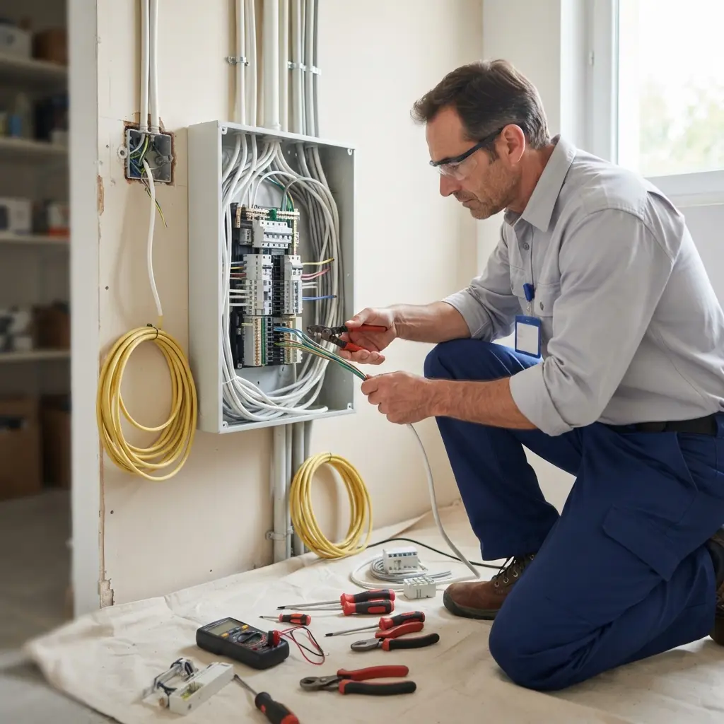 Comment se déroule la rénovation électrique à Taverny ?