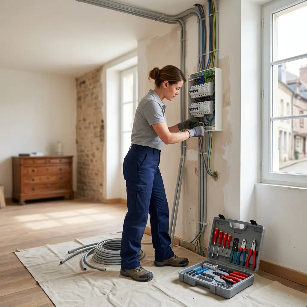 Comment se déroule votre rénovation électrique à Viarmes ?