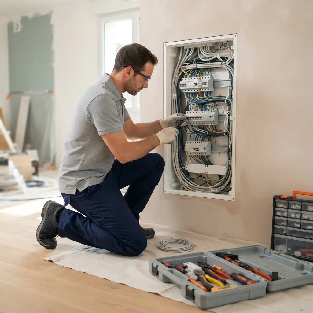 Partir serein après votre rénovation électrique à Jouy-le-Moutier, avec assurance et tranquillité d’esprit