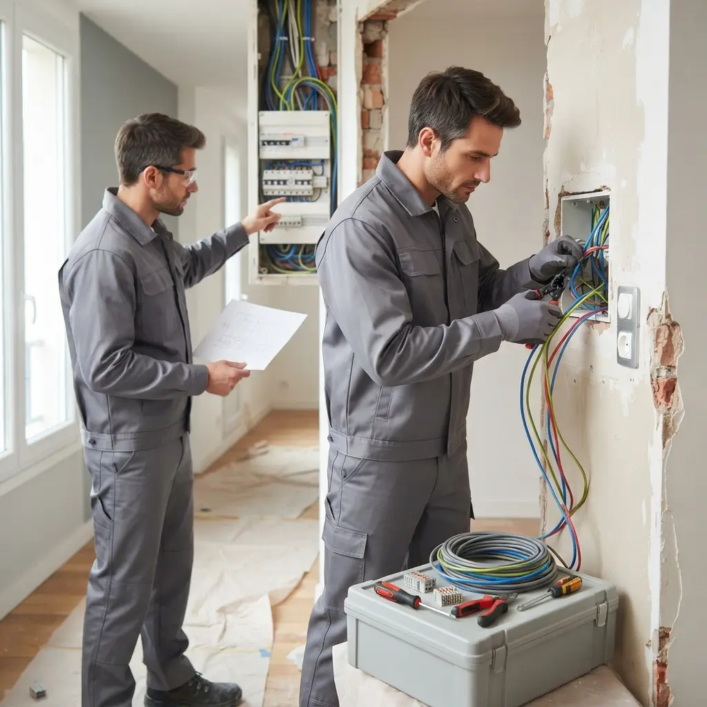 Rénovation électrique Jouy-le-Moutier (95280)