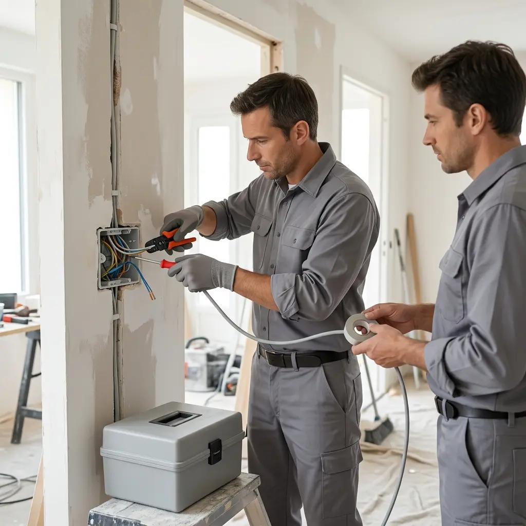 Comment se déroule la rénovation électrique à Pontoise ?