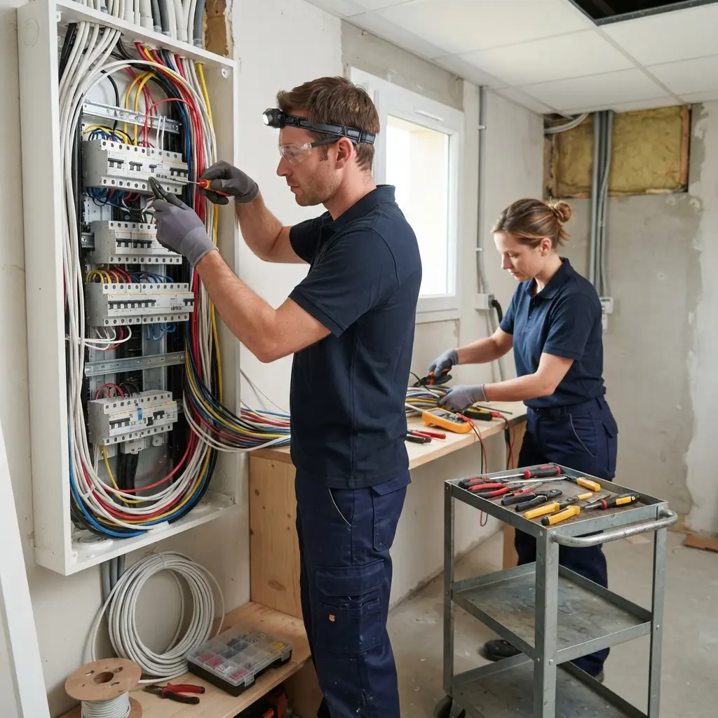 Une approche technique rigoureuse pour vos travaux électriques
