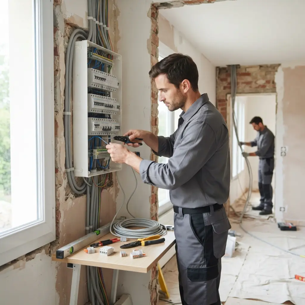 Notre approche pour refaire votre installation électrique