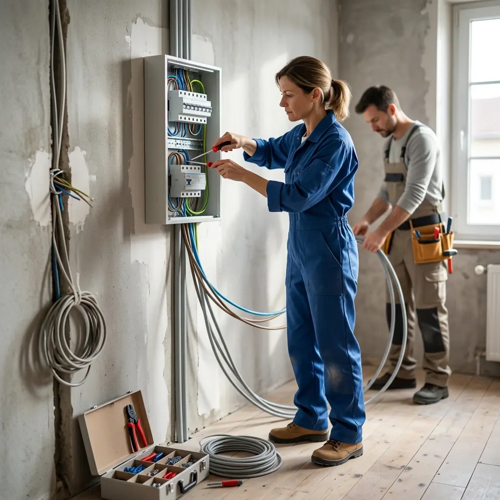 Rénovation électrique Louvres (95380)