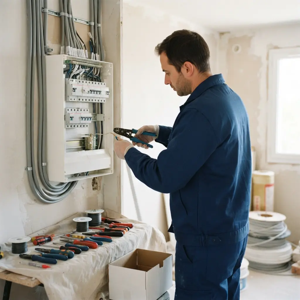 Comment nous procédons lors d’une rénovation électrique à Ézanville