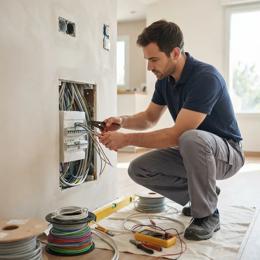 Notre méthode de rénovation électrique à Saint‑Witz
