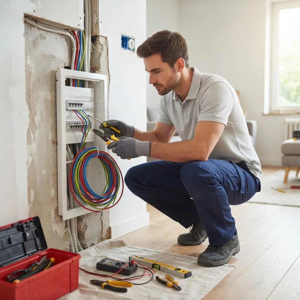 Comment se déroule la rénovation électrique à Osny ?