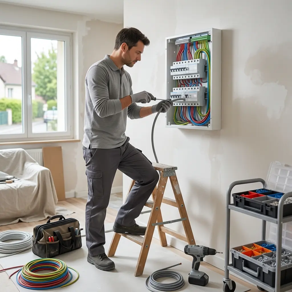 Rénovation électrique Mériel (95630)