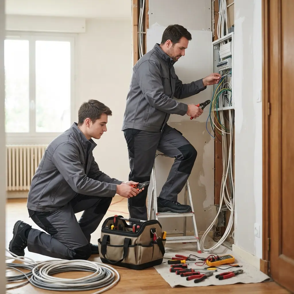 Rénovation électrique Boissy-l'Aillerie (95650)
