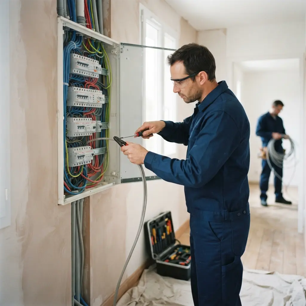 Comment se déroule la rénovation électrique à Bezons ?
