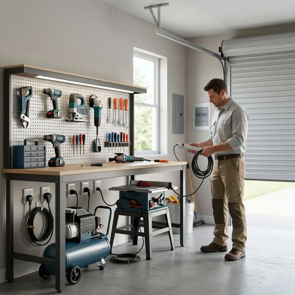Électricité et garage : sécuriser vos équipements et outillages