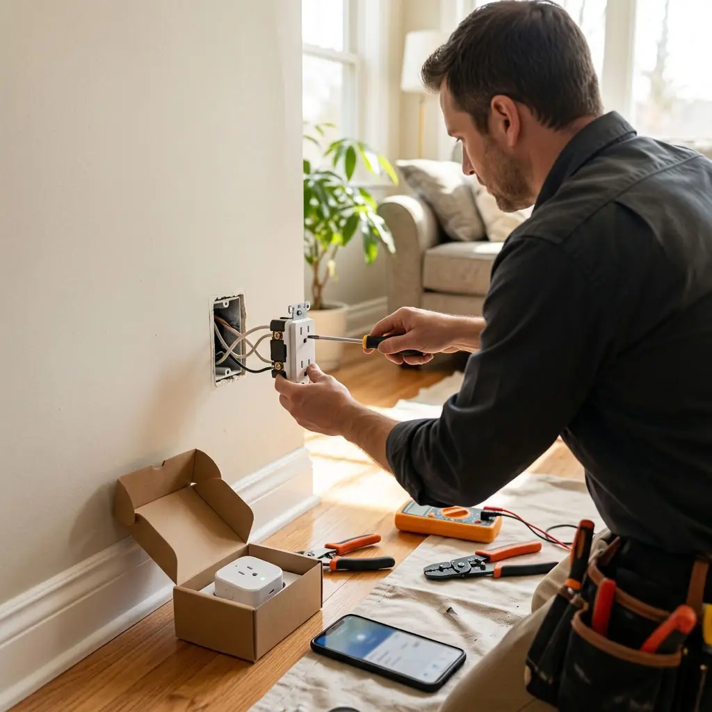 Rénovation électrique : pourquoi privilégier des prises connectées
