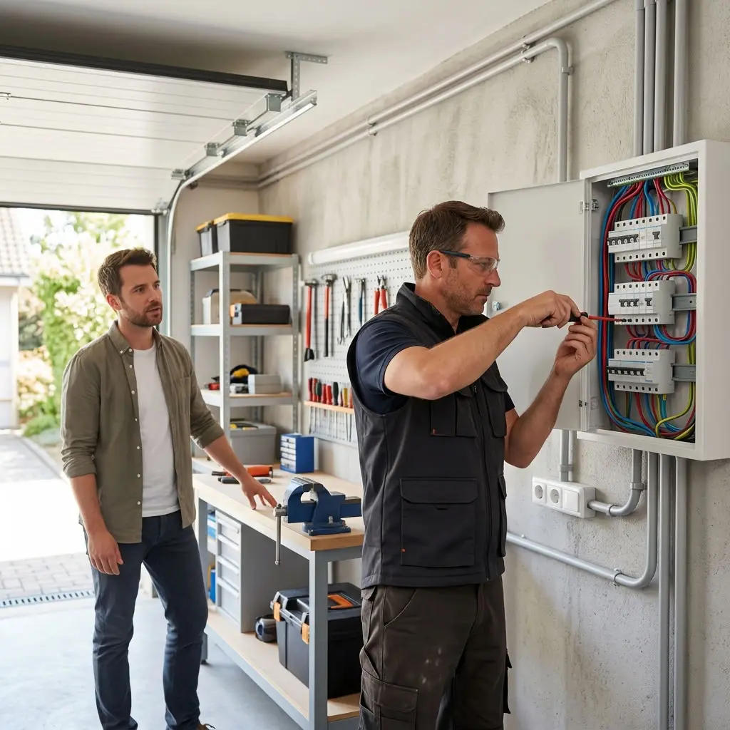 Rénovation électrique : sécuriser les circuits de votre garage