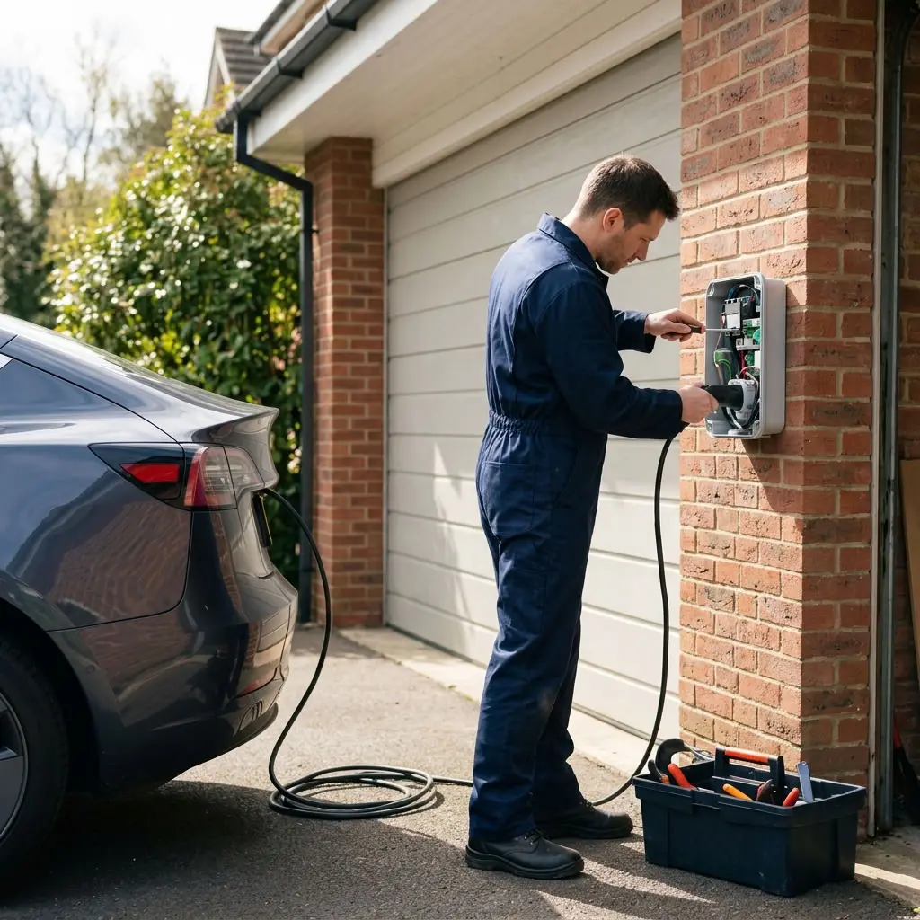Installer un chargeur électrique pour véhicule à domicile