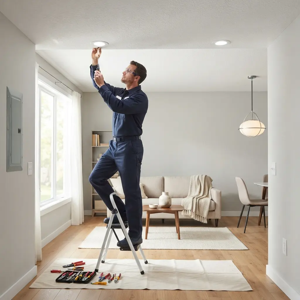 Électricité et éclairage : valoriser son bien pour une vente