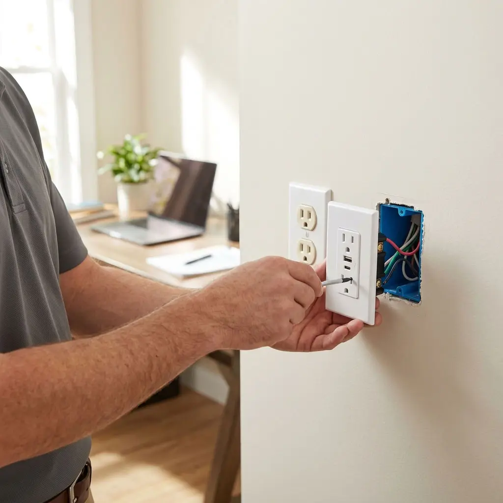 Électricité et télétravail : adapter ses prises pour le confort