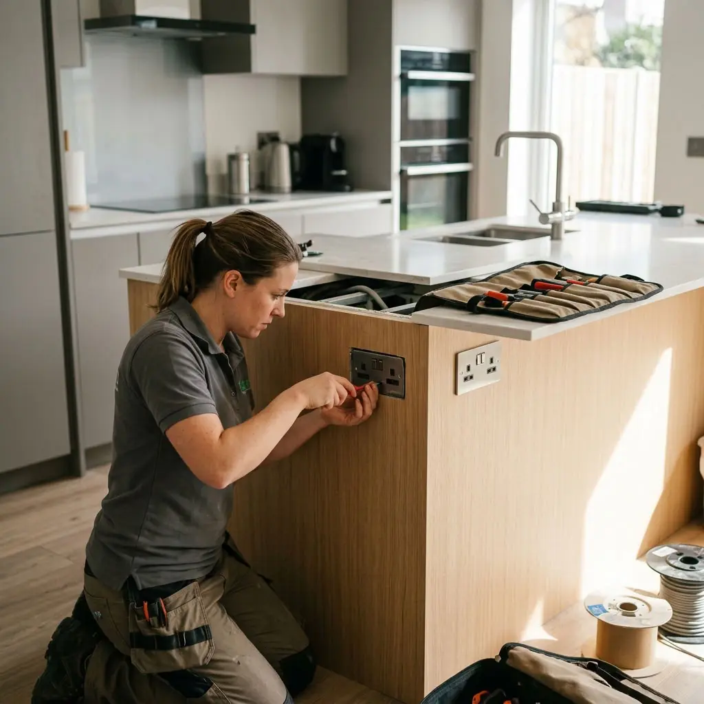 Rénovation électrique : optimiser ses prises dans une cuisine